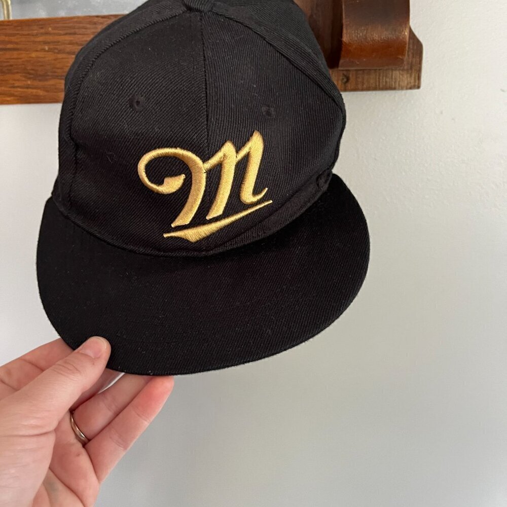 NBA Miller Black Polyester Snap back Hat Basketball